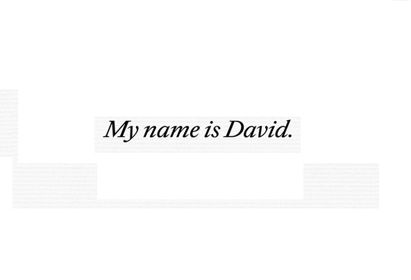 Ogilvy | My Name Is David