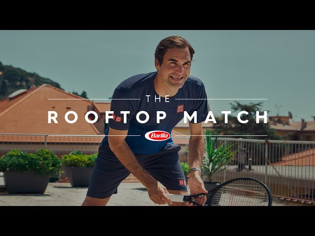 Barilla | The Rooftop Match With Roger Federer