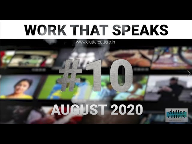 Work That Speaks | Top 10 Ads Video Countdown August 2020