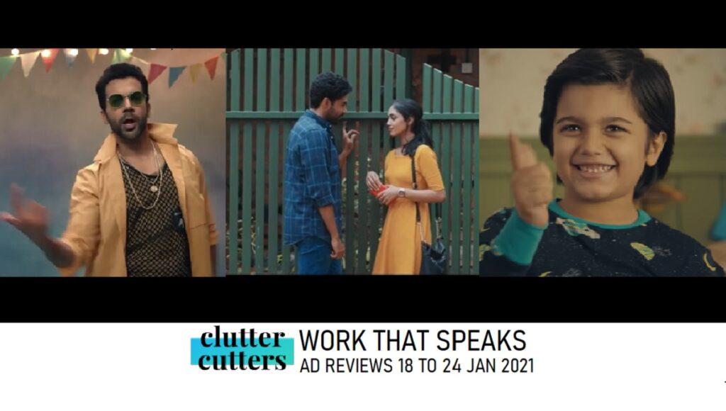 Work That Speaks | Ad Reviews | 18 to 24 Jan 2021