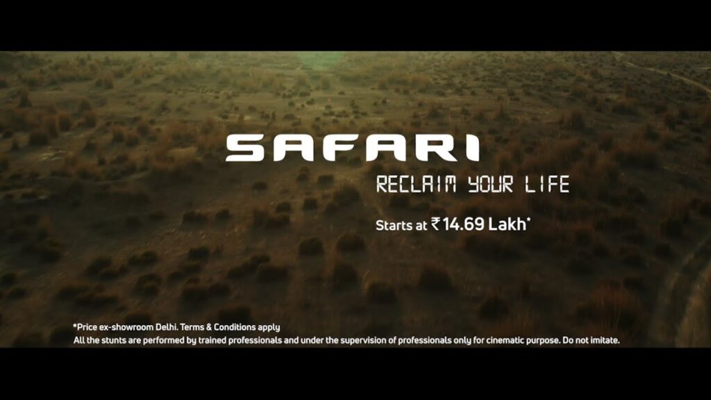 Tata Safari | #ReclaimYourLife