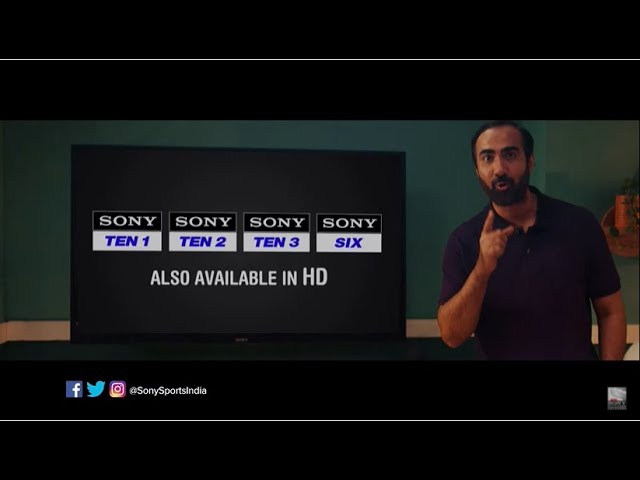 Sony Sports India | #SirfSonyPeDikhega