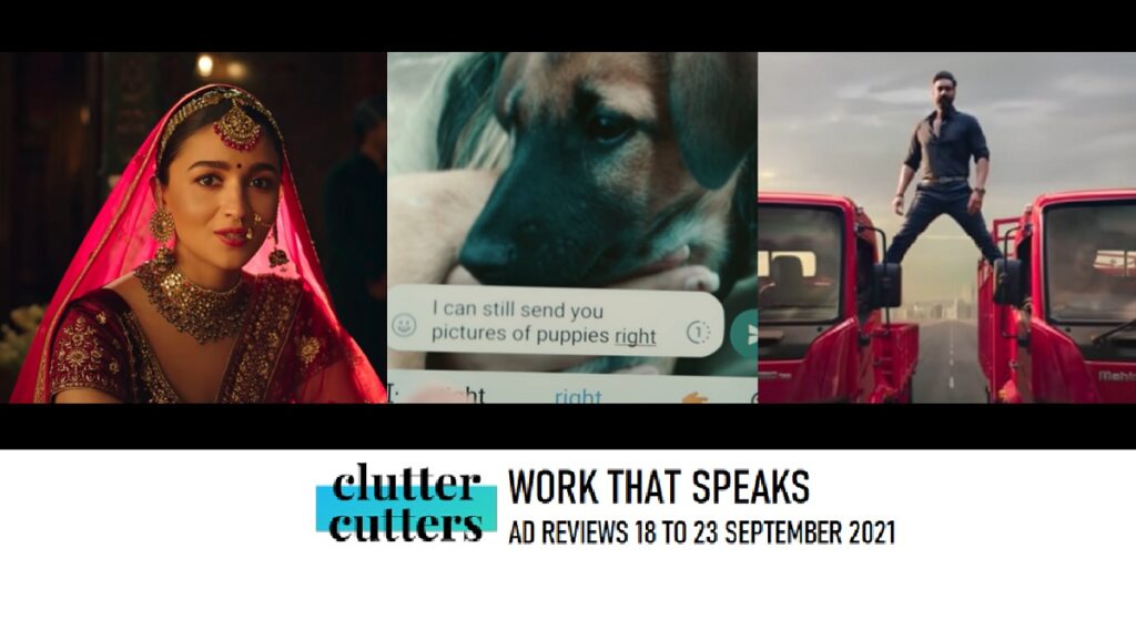 Work That Speaks | Ad Reviews | 18 To 23 September 2021